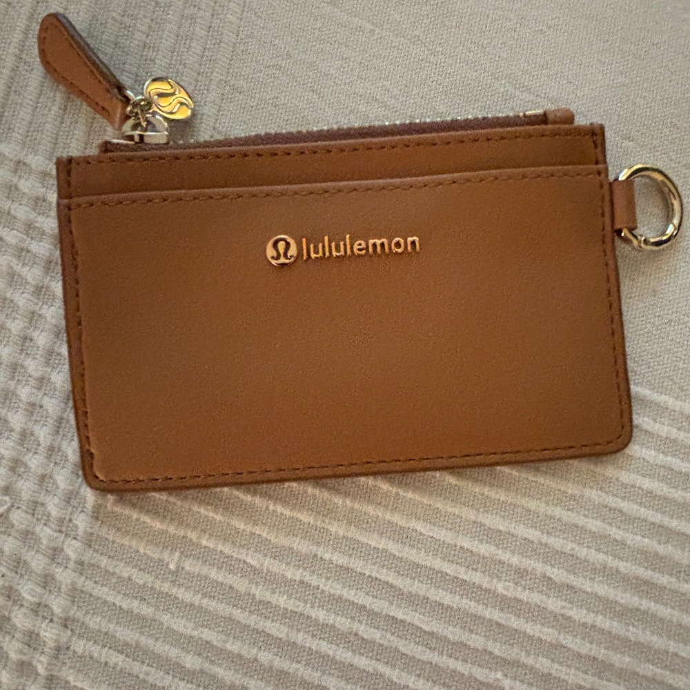 Lululemon Leather Alternative Card Case